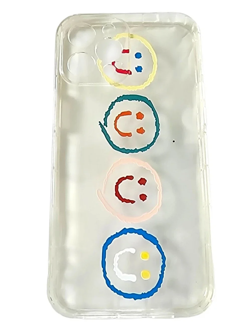 Cartoon Rainbow Smiley Face Case For iPhone 12 Pro Max